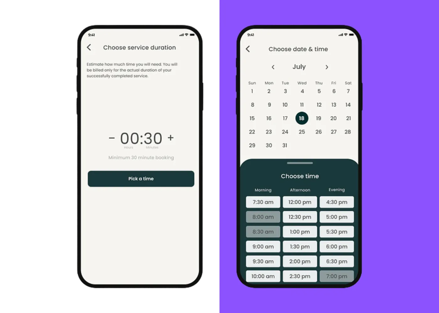 Bookings Baby — Accept bookings anywhere anytime